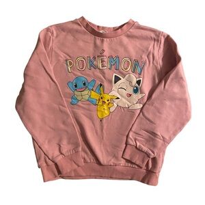 H&M Pokémon sweatshirt pink